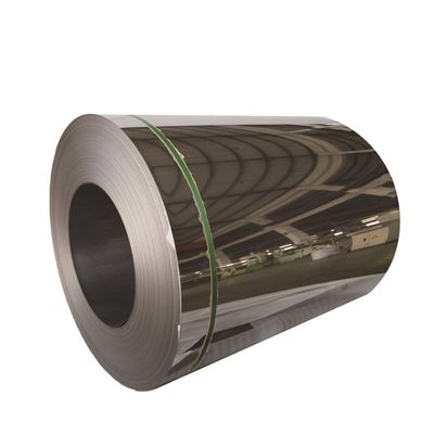 18/8 Austenitic AISI ATSM 2B 8K Stainless Steel Coil 1800mm 2000mm